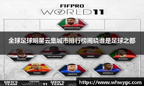 全球足球明星云集城市排行榜揭晓谁是足球之都